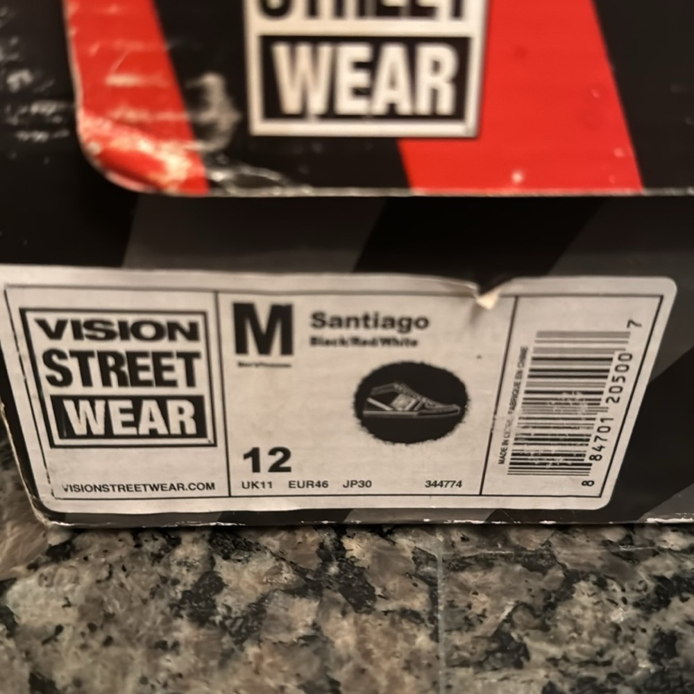 Vision Street Wear Santiago sneakers NIB 12 - Picture 9 of 9
